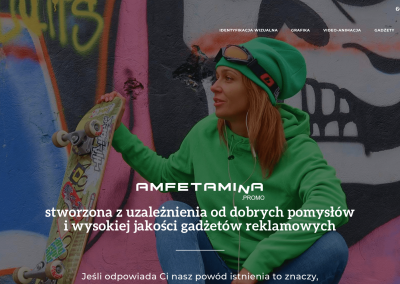 Amfetamina.promo – strona internetowa